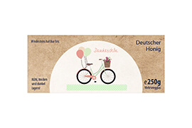 Design Geschenketikett Nr.12 A 250g rechteckig 