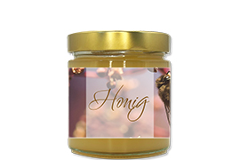 Honigetikett Natur Nr.10 250g rechteckig 