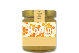 Honigetikett klassisch Nr.09 B 250g