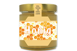 Honigetikett klassisch Nr.09 A 500g