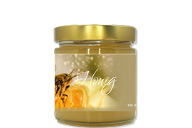 Honigetikett Natur Nr.02 250g rechteckig 