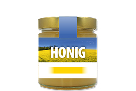 Honigetikett Raps Nr.03 B 250g