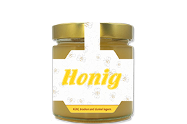Honigetikett modern Nr.03 A 250g