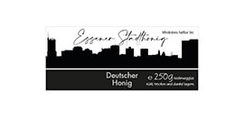 Design Stadthonig Essen weißer Himmel 250g rechteckig