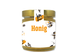 Honigetikett modern Nr.12 C 250g