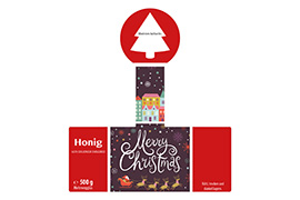 Design Weihnachtlich Nr. 01 B 500g mit Gewährverschluss 