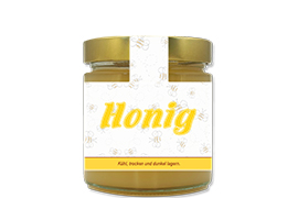 Honigetikett modern Nr.03 B 250g