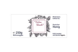 Design Geschenketikett Nr.19 A 250g rechteckig 