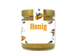 Honigetikett modern Nr.12 B 250g