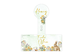 Osteretikett 250g Nr.02 mit Veredelung