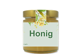 Honigetikett Lindenblüte Nr.01 B 250g