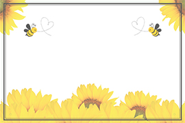 Schild zum Personalisieren Floral 06