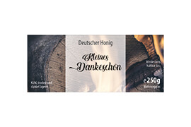 Design Geschenketikett Nr.06 A 250g rechteckig 