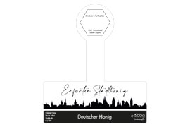 Design Stadthonig Erfurt weißer Himmel 500g mit Gewährverschluss 