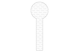 Siegelstreifen neutral 02 konturgestanzt