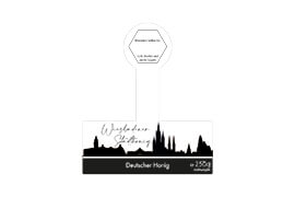 Design Stadthonig Wiesbaden weißer Himmel 250g mit Gewährverschluss 
