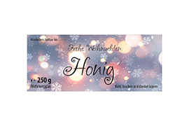 Design Weihnachtlich Nr. 04 A 250g rechteckig