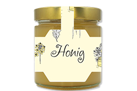 Honigetikett modern Nr.11 A 500g