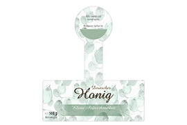 Design Geschenketikett Nr.22 B 500g mit Gewährverschluss