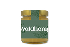 Honigetikett Waldhonig Nr.1 B 250g