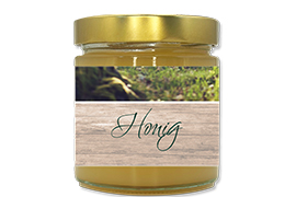 Honigetikett Wald Nr.06 500g rechteckig 