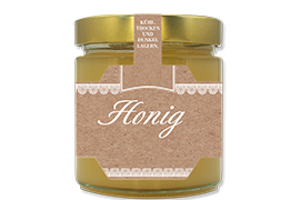 Honigetikett modern Nr.38 A 500g