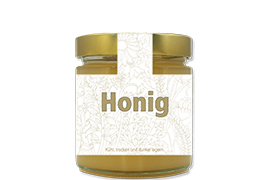 Honigetikett modern Nr.09 B 250g