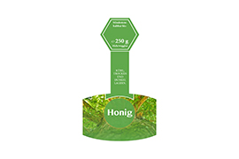 Design Waldhonig Natur Nr.02 C 250g mit Gewährverschluss