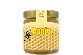 Honigetikett klassisch Nr.02 C 250g