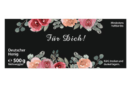 Design Geschenketikett Nr.18 A 500g rechteckig 