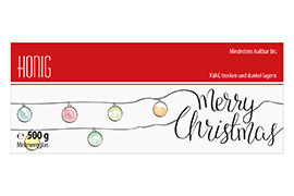 Design Weihnachtlich Nr. 11 A 500g rechteckig