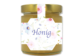 Honigetikett modern Nr.55 A 500g