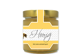 Honigetikett modern Nr.21 A 250g