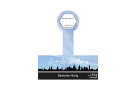 Design Stadthonig Erfurt blauer Himmel 250g mit Gewährverschluss 