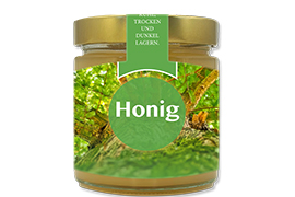 Honigetikett Wald Nr.02 C 500g