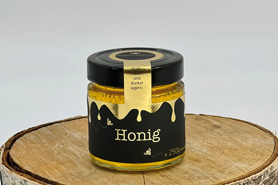 Design Black Line mit Glanzveredelung Nr. 06 B 250g mit Gewährverschluss