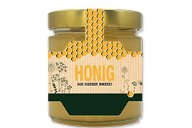Honigetikett modern Nr.07 A 500g