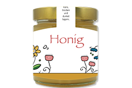 Honigetikett modern Nr.36 C 500g