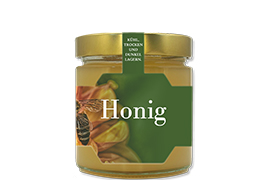 Honigetikett Natur Nr.23 A 250g