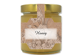 Honigetikett modern Nr.51 A 500g