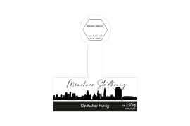 Design Stadthonig München weißer Himmel 250g mit Gewährverschluss 