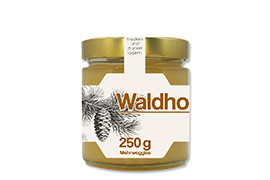 Honigetikett Waldhonig Nr.3 A 250g