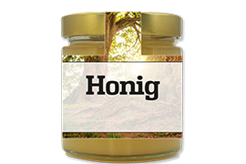 Honigetikett Linde Nr.01 B 500g