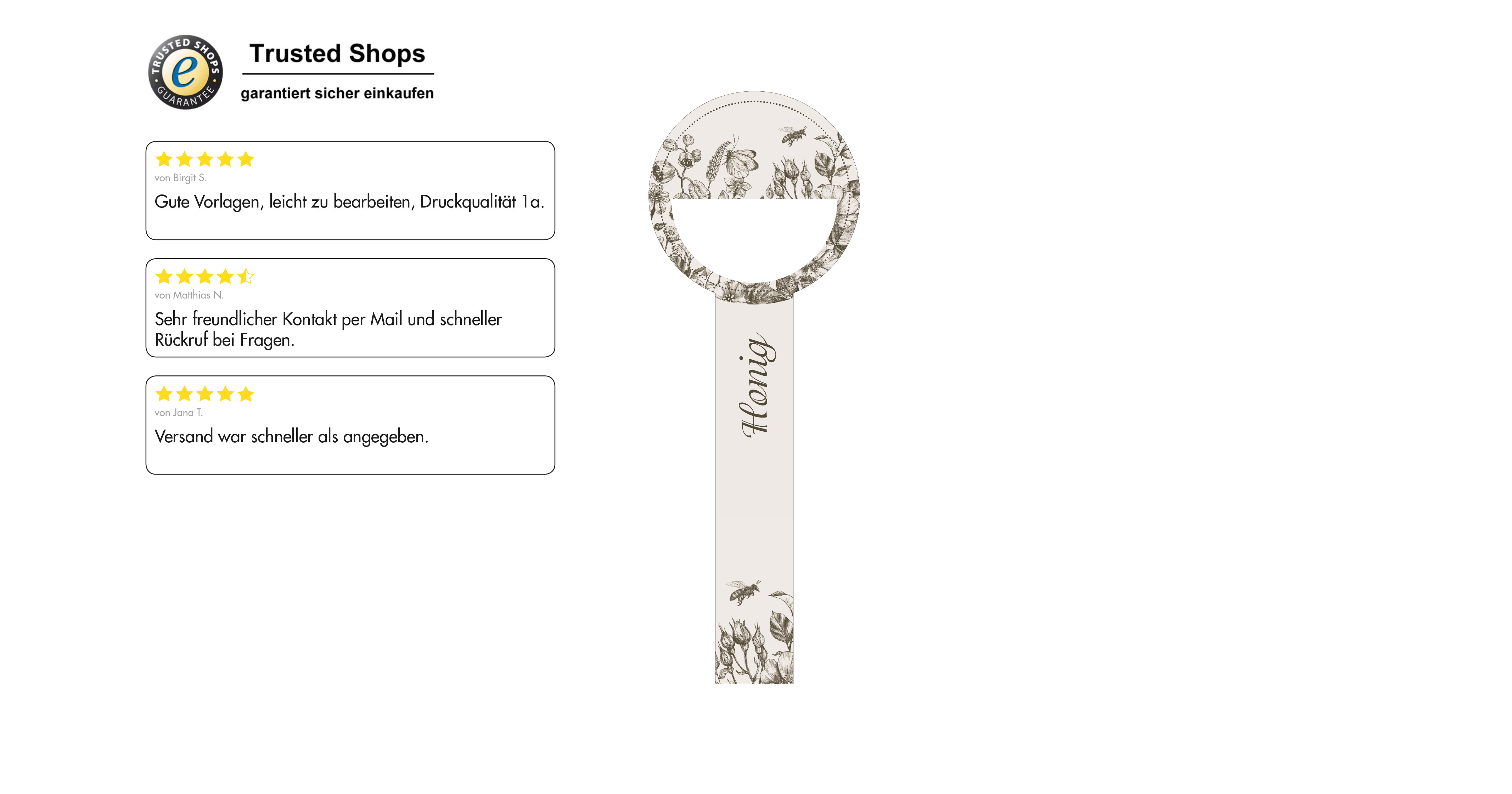 Siegelstreifen modern Nr.14 konturgestanzt