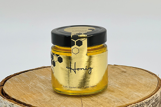 Design Black Line mit Glanzveredelung Nr. 03 B 250g mit Gewährverschluss