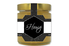 Honigetikett modern Nr.33 A 500g