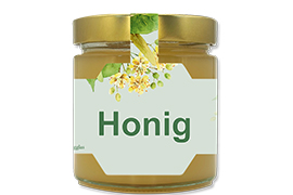 Honigetikett Lindenblüte Nr.01 A 500g