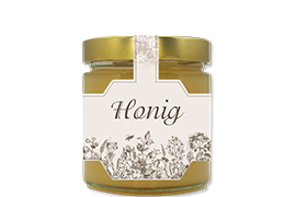 Honigetikett modern Nr.14 A 250g