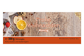 Design Weihnachtlich Nr. 17 A 500g rechteckig