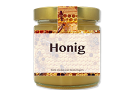 Honigetikett Natur Nr.25 B 500g